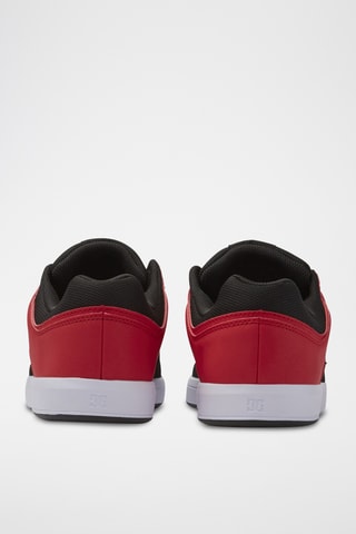 Baskets en cuir - Noir et rouge - DC shoes