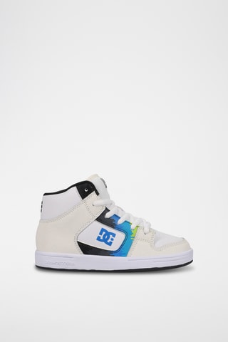 Baskets montantes en cuir - Ecru - DC shoes