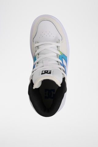 Baskets montantes en cuir - Ecru - DC shoes