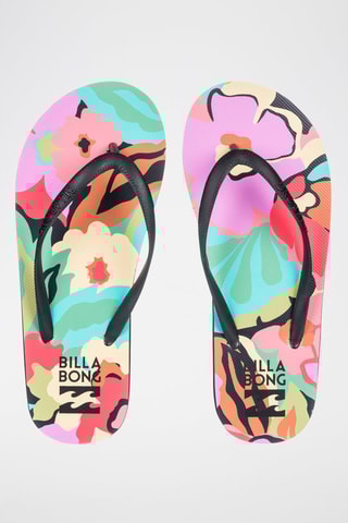 Tongs - Rose et turquoise - Billabong
