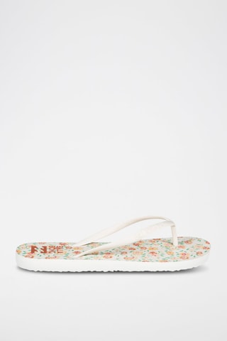 Tongs - Blanc et saumon - Billabong