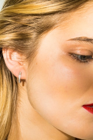 Argolas Pure Seduction Ouro branco e diamantes