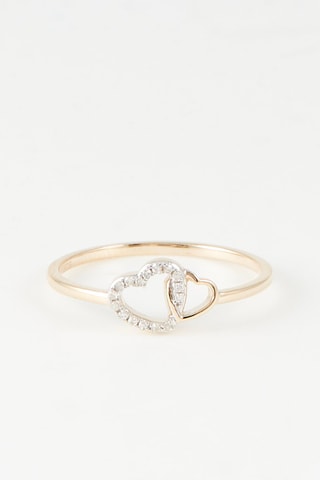 Anel Petit cœur 
Ouro amarelo e diamantes