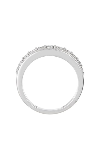 Anel Rosaline Ouro branco e diamantes