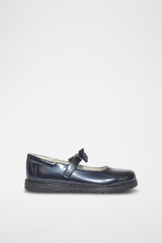 Gelakte Ballerina's Play Casual - Marineblauw