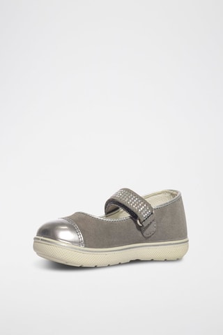 Leren Ballerina's Snorky - Grijs