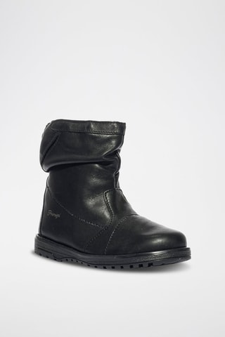 Bottines en cuir Play Casual - Noir