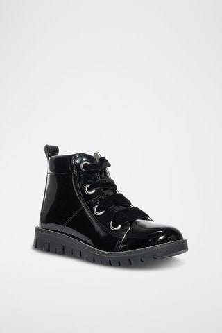 Bottines vernies Happy fashion - Noir