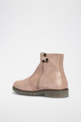 Bottines en nubuck Baby Box - Vieux rose