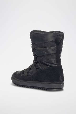 Gevoerde Nubuck Enkellaarzen Flake Gtx - Zwart