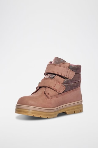 Bottines en cuir Play Casual - Rose