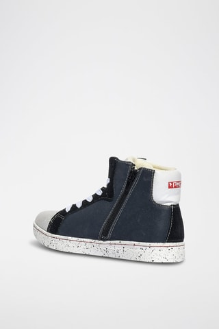 Hoge Sneakers Baby Jogging - Marineblauw