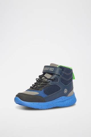 Hoge Sneakers Infinity Lights - Marineblauw