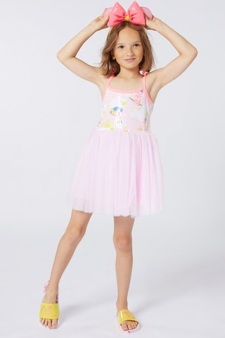 Dubbelzijdige Haarband Katrien en Minnie Disney - Geel en Roze 