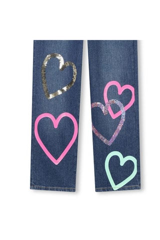 Jeans - Marineblauw - Billieblush