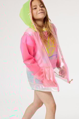 Regenjas met Capuchon - Roze