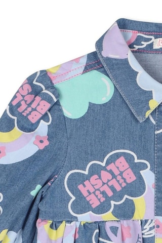 Spijkerjurk - Blauw-grijs - Billieblush