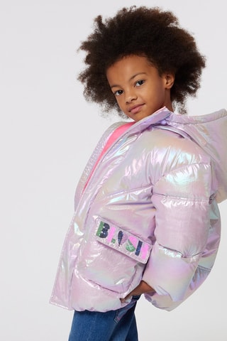 Gewatteerde Jas met Capuchon - Roze - Billieblush