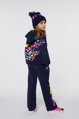 Sweater met Capuchon - Indigoblauw - Billieblush