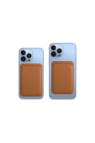 Porte-cartes Eko MagSafe - Marron