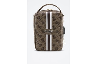 Sac de voyage Guess USB - Marron et gris