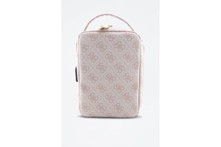 Sac de voyage Guess USB - Rose et gris