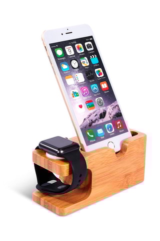 Socle chargement Eko - 2 en 1 bambou