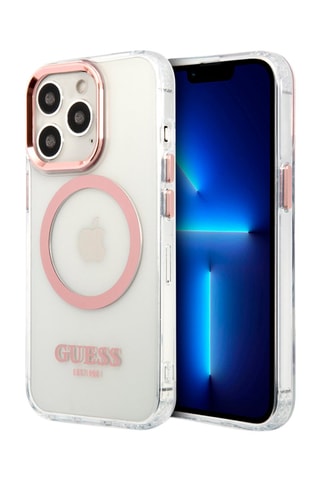Coque Guess Metal Outline - iPhone 14 Pro - MagSafe