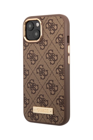 Coque Guess Metal Plate - iPhone 14 - MagSafe