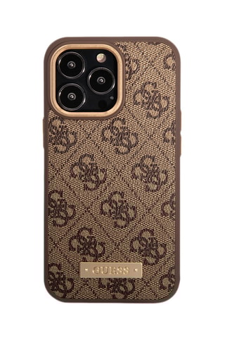 Coque Guess Metal Plate - iPhone 14 Pro - MagSafe