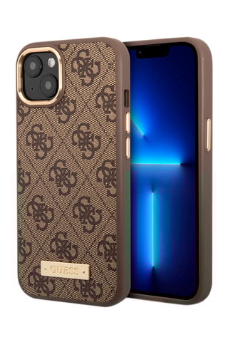 Coque Guess Metal Plate - iPhone 14 Plus - MagSafe