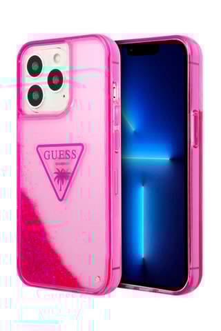 Coque Guess Glitter Palm - iPhone 14 Pro