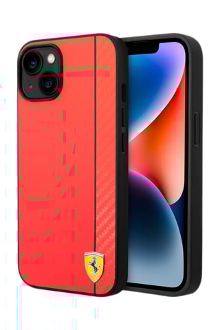 Coque Ferrari Carbone - iPhone 14 Plus