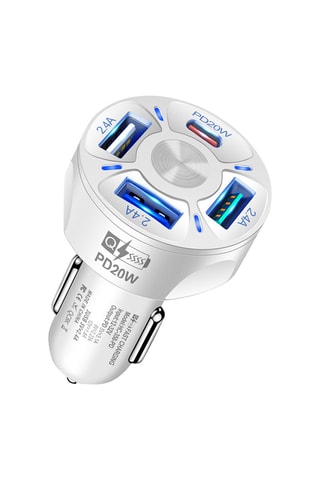 Chargeur voiture Eko - 32 W - USB/USB-C