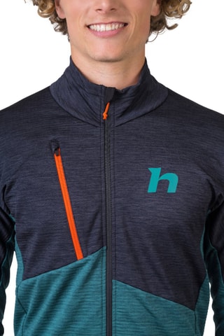 Casaco de desporto Hannah Niro  Antracite mesclado e turquesa mesclado