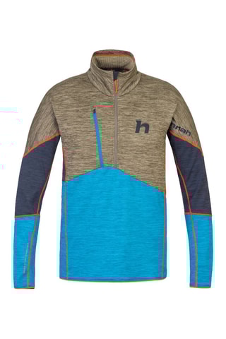 Casaco de desporto Hannah Niro  Caqui mesclado e turquesa mesclado