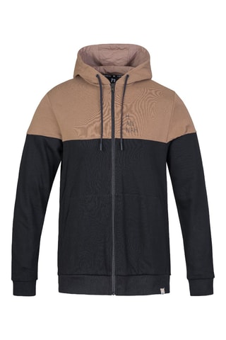 Sweat à capuche - Anthracite et taupe