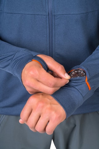 Sweat à capuche - Bleu cobalt