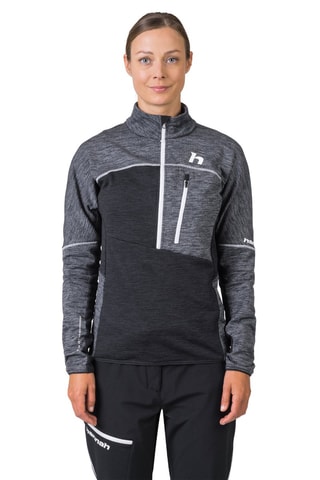 Sweat de sport Meda HZ - Gris clair chiné