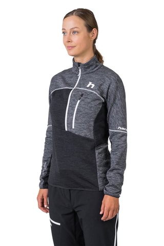 Sweat de sport Meda HZ - Gris clair chiné