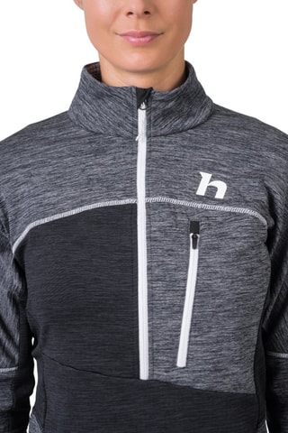 Sweat de sport Meda HZ - Gris clair chiné