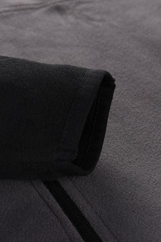 Casaco polar - Cinzento-escuro e preto