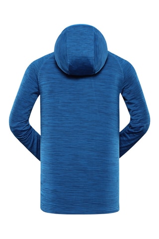 Sweat com capuz - Azul-real