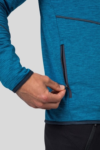 Sweat com capuz - Azul-petróleo