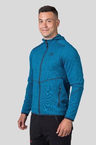 Sweat com capuz - Azul-petróleo