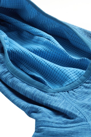 Sweat com capuz - Azul-pato mesclado