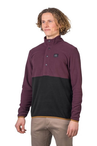 Sweat polar - Bordô e antracite