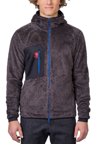 Sweat polaire à capuche - Noir