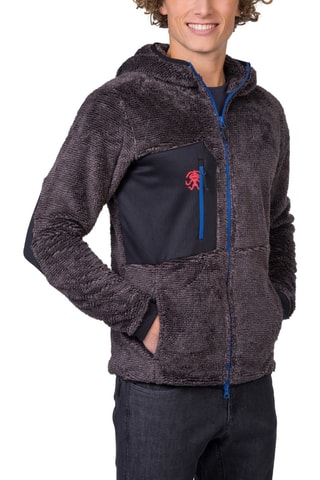 Sweat polaire à capuche - Noir