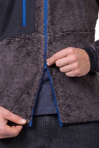 Sweat polaire à capuche - Noir